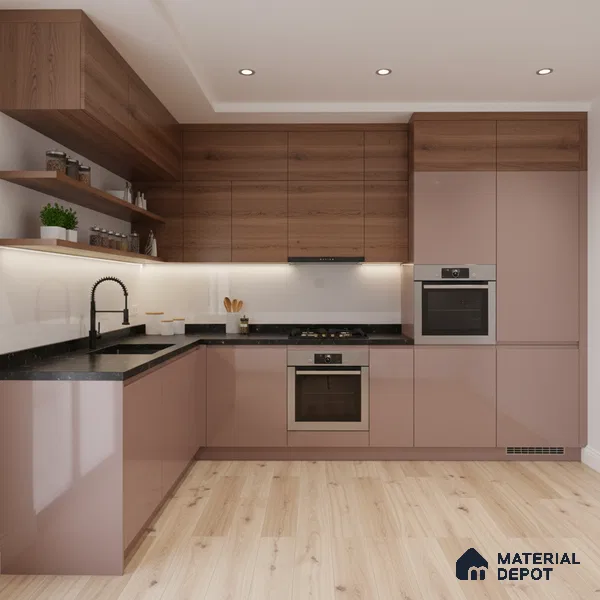 Plain Wall & Floor Tile TL 06398 Plain White 4 ft x 2 ft Vitrified Glossy Finish - 9 mm | Suitable for Living Room, Bedroom & Bathroom (Sample)
