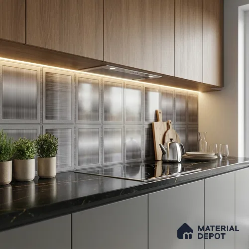 Highlighter Wall Tile TL 06474 B Affil Grey 2 ft x 1 ft Ceramic Glossy Finish - 8 mm | Suitable for Living Room, Kitchen & Bathroom