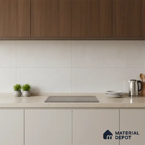 Cement Wall Tile TL 06481 S Oro LT 2 ft x 1 ft Ceramic Matte Finish - 8 mm | Suitable for Living Room, Kitchen & Bathroom