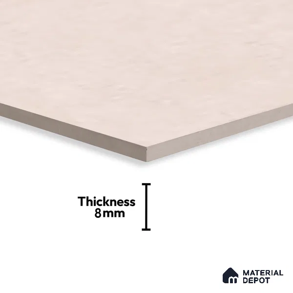 Cement Matching Floor Tile TL 06485 G 12 inch x 12 inch Ceramic Anti Skid Matte Finish - 8 mm | Suitable for Bathroom, Kitchen, Balcony
