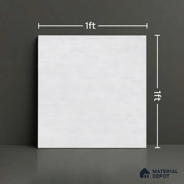 Cement Floor Tile TL 06486 E   12 inch x 12 inch Ceramic Matte Finish - 8 mm | Suitable for Bathroom