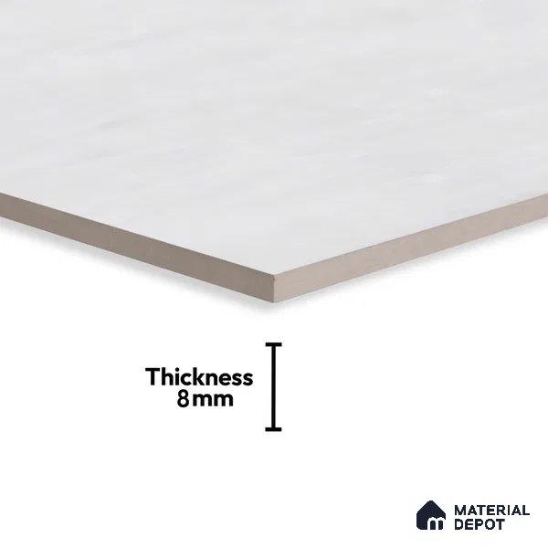 Cement Floor Tile TL 06486 E   12 inch x 12 inch Ceramic Matte Finish - 8 mm | Suitable for Bathroom