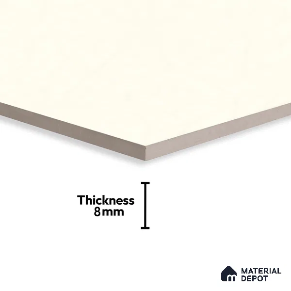 Cement Matching Floor Tile TL 06488 E 12 inch x 12 inch Ceramic Anti Skid Matte Finish - 8 mm | Suitable for Bathroom, Kitchen, Balcony