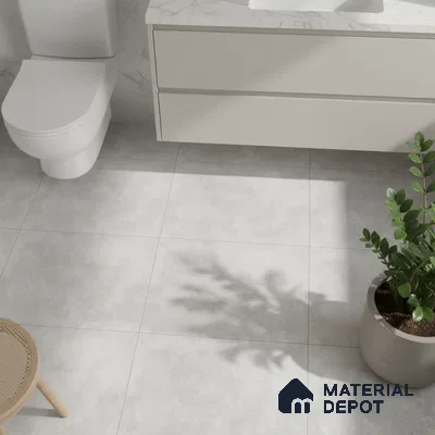 Plain Floor Tile TL 06489 E   12 inch x 12 inch Ceramic Matte Finish - 8 mm | Suitable for Bathroom (Sample)