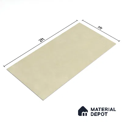 Cement Look Matte Finish Brown Ceramic Wall Tile | TL 06490 C 2 ft x 1 ft - 8 mm | Suitable For Kitchen & Bathroom
