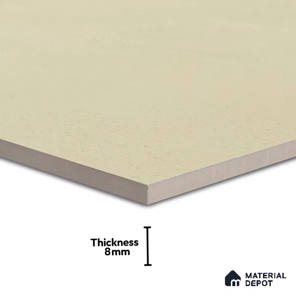 Cement Look Matte Finish Brown Ceramic Wall Tile | TL 06490 C 2 ft x 1 ft - 8 mm | Suitable For Kitchen & Bathroom