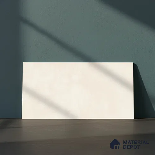 Cement Look Sugar Finish Cream Ceramic Wall Tile | TL 06500 B 2 ft x 1 ft - 8 mm | Suitable For Kitchen & Bathroom