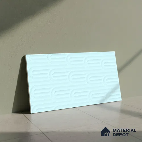 Punch Wall Tile TL 06501 B   24 inch x 12 inch Ceramic Sugar Finish - 8 mm | Suitable for Accent / Feature Walls & Bathroom Wall