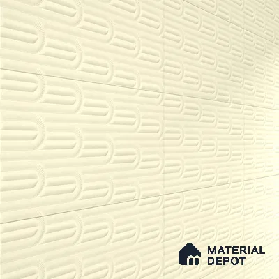 Punch Wall Tile TL 06501 C   24 inch x 12 inch Ceramic Sugar Finish - 8 mm | Suitable for Accent / Feature Walls & Bathroom Wall