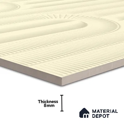 Punch Wall Tile TL 06501 C   24 inch x 12 inch Ceramic Sugar Finish - 8 mm | Suitable for Accent / Feature Walls & Bathroom Wall