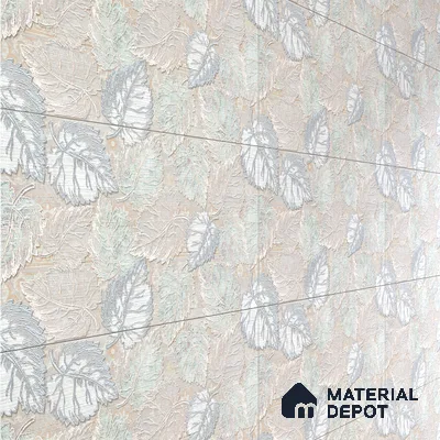 Floral Wall Tile TL 06504   24 inch x 12 inch Ceramic Sugar Finish - 8 mm | Suitable for Accent / Feature Walls & Bathroom Wall | Please Expect a Slight Variation of Pattern