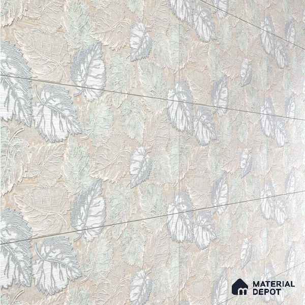 Floral Wall Tile TL 06504 24 inch x 12 inch Ceramic Sugar Finish - 8 mm | Suitable for Accent / Feature Walls & Bathroom Wall | Please Expect a Slight Variation of Pattern