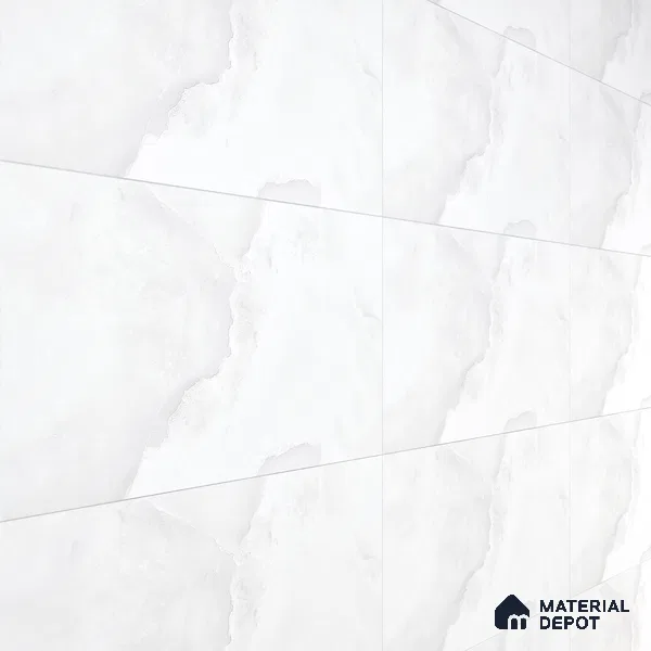 Marble Wall Tile TL 06505 B 24 inch x 12 inch Ceramic Sugar Finish - 8 mm | Suitable for Accent / Feature Walls & Bathroom Wall
