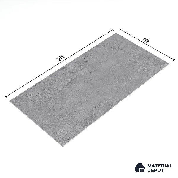 Stone Wall Tile TL 06506 C 24 inch x 12 inch Ceramic Sugar Finish - 8 mm | Suitable for Accent / Feature Walls & Bathroom Wall
