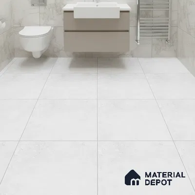 Plain Floor Tile TL 06506 D   12 inch x 12 inch Ceramic Matte Finish - 8 mm | Suitable for Bathroom (Sample)