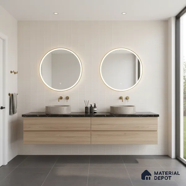 Highlighter Wall Tile TL 06529 D Machio Beige HL 2 ft x 1 ft Ceramic Matte Finish - 8 mm | Suitable for Living Room, Kitchen & Bathroom (Sample)