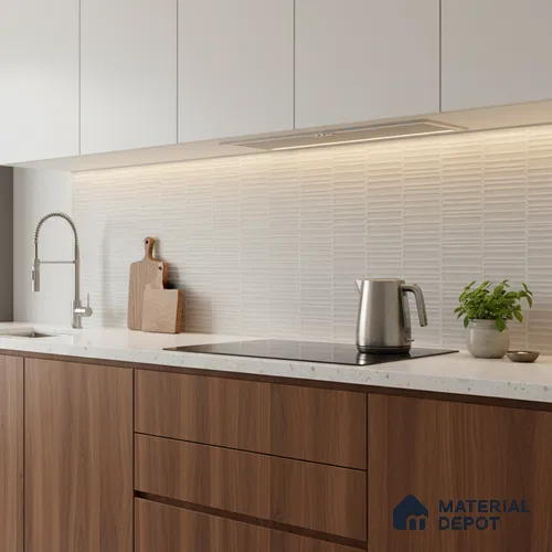 Highlighter Wall Tile TL 06529 Machio Gris HL 2 ft x 1 ft Ceramic Matte Finish - 8 mm | Suitable for Living Room, Kitchen & Bathroom