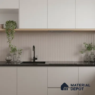 Highlighter Wall Tile TL 06530 Berlin Griss HL 2 ft x 1 ft Ceramic Matte Finish - 8 mm | Suitable for Living Room, Kitchen & Bathroom (Sample)