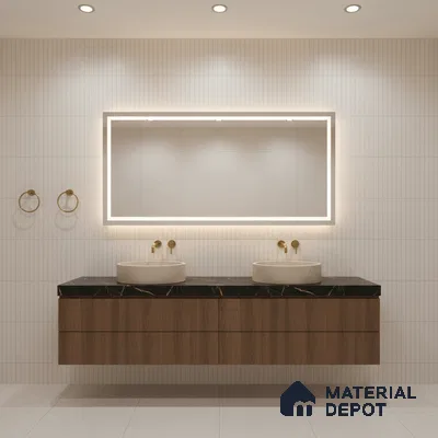 Highlighter Wall Tile TL 06530 G Berlin Blanco HL 2 ft x 1 ft Ceramic Matte Finish - 8 mm | Suitable for Living Room, Kitchen & Bathroom (Sample)