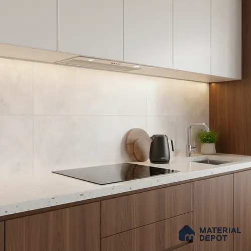 Marble Wall Tile TL 06535 B G Craft Grey LT 2 ft x 1 ft Ceramic Matte Finish - 8 mm | Suitable for Living Room, Kitchen & Bathroom