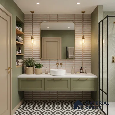Subway Wall Tile TL 06543 F Mitica Gris 2 ft x 1 ft Ceramic Matte Finish - 8 mm | Suitable for Kitchen & Bathroom | Please Expect a Slight Variation of Pattern