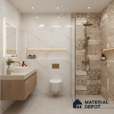 Highlighter Wall Tile TL 06552 B NG Picaso HL 2 ft x 1 ft Ceramic Glossy Finish - 8 mm | Suitable for Living Room, Kitchen & Bathroom (Sample)