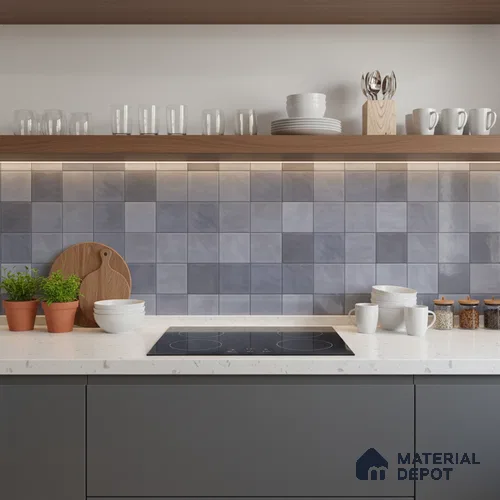 Highlighter Wall Tile TL 06554 E Dove Marine Decor 2 ft x 1 ft Ceramic Glossy Finish - 8 mm | Suitable for Living Room, Kitchen & Bathroom