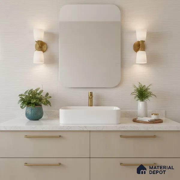 Highlighter Wall Tile TL 06558 Etania Silver Waves 2 ft x 1 ft Ceramic Glossy Finish - 8 mm | Suitable for Living Room, Kitchen & Bathroom (Sample)