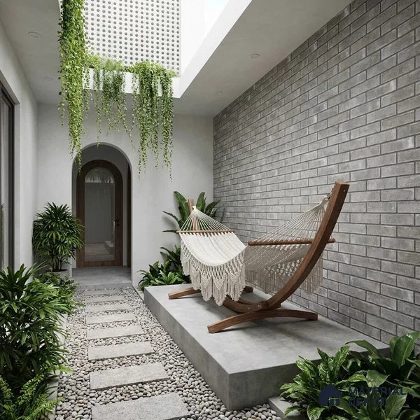 Brick Wall Tile TL 06594 Brick Line Noce 2 ft x 1 ft Ceramic Matte Finish - 9 mm | Suitable for Courtyard, Foyer, Balcony, Elevation (Sample)