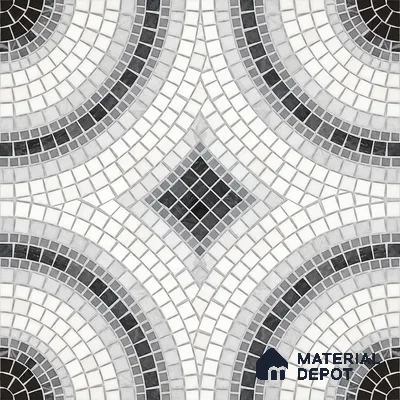 Moroccan Wall & Floor Tile TL 06602 Veleta Arte 2 ft x 2 ft Vitrified Matte Finish - 9 mm | Suitable For Kitchen, Foyer, Balcony | Please Expect a Slight Variation of Pattern