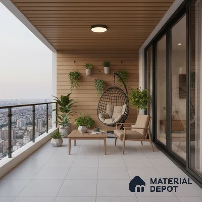 Plain Floor & Wall Tile TL 06606 C 2 ft x 2 ft Grey Vitrified Matte Finish Tile - 9 mm | Ideal for Living Room,Bedroom,Bathroom,Kitchen | Please Expect a Slight Variation of Pattern