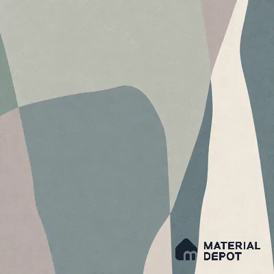Moroccan Wall & Floor Tile TL 06608 Shapes Gray 2 ft x 2 ft Vitrified Matte Finish - 9 mm | Suitable For Balcony, Bathroom, Dining Area | Please Expect a Slight Variation of Pattern