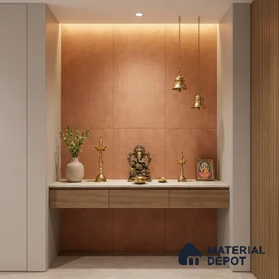 Punch Wall & Floor Tile TL 06612 I 4 ft x 2 ft Orange Vitrified Matte Finish Tile - 9 mm | Ideal for Living Room, Bedroom, Bathroom, Kitchen