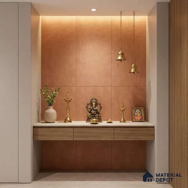 Punch Wall & Floor Tile TL 06612 I 4 ft x 2 ft Orange Vitrified Matte Finish Tile - 9 mm | Ideal for Living Room, Bedroom, Bathroom, Kitchen
