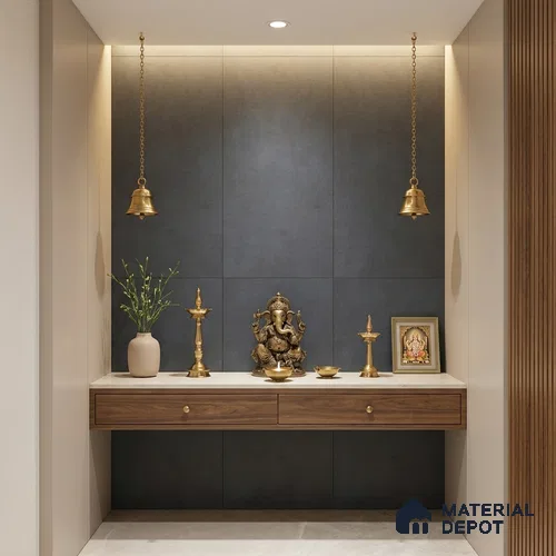 Punch Wall & Floor Tile TL 06612 J 4 ft x 2 ft Black Vitrified Matte Finish Tile - 9 mm | Ideal for Living Room, Bedroom, Bathroom, Kitchen