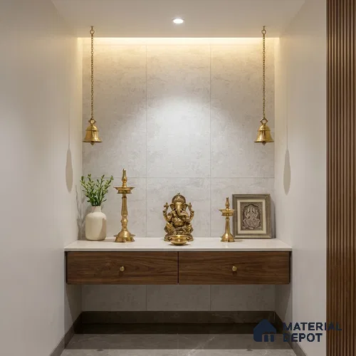 Stone Look Wall & Floor Tile TL 06614 B Neutral Bianco 4 ft x 2 ft Vitrified Matte Finish - 9 mm | Random 4 | Suitable for Living Room, Bedroom, Bathroom, Kitchen, Dining