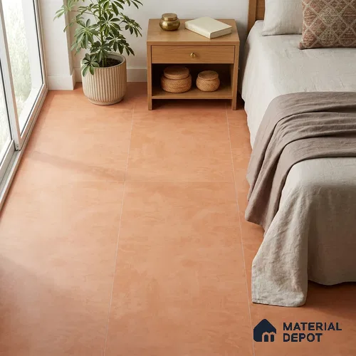 Stone Look Wall & Floor Tile TL 06614 C Neutral Coral 4 ft x 2 ft Vitrified Matte Finish - 9 mm | Random 4 | Suitable for Living Room, Bedroom, Bathroom, Kitchen, Dining