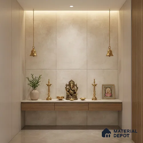 Stone Look Wall & Floor Tile TL 06615 C Terre Avorio 4 ft x 2 ft Vitrified Matte Finish - 9 mm | Random 3 | Suitable for Living Room, Bedroom, Bathroom, Kitchen, Dining