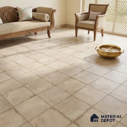 Highlighter Wall Tile TL 06618 D Compass Sand | 4 ft x 2 ft Vitrified Matte Finish - 9 mm | Suitable For Bathroom, Accent/Feature Wall, Balcony