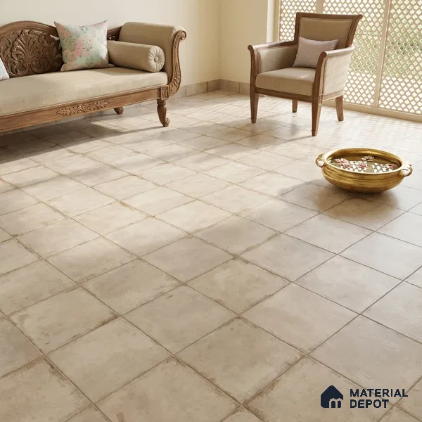 Highlighter Wall Tile TL 06618 D Compass Sand | 4 ft x 2 ft Vitrified Matte Finish - 9 mm | Suitable For Bathroom, Accent/Feature Wall, Balcony