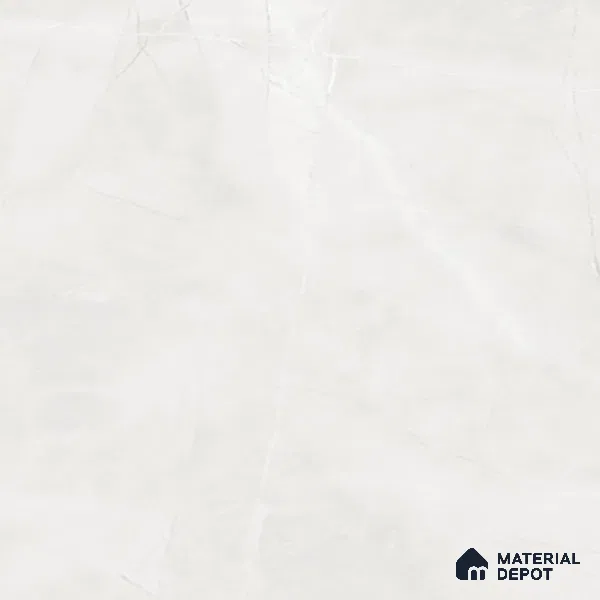 Marble Floor & Wall Large Format Tile TL 06623 Arezo Bianco 6 ft x 4 ft Glossy Finish Vitrified Tile - 9 mm | Suitable for Living Room, Bedroom & Bathroom | Adhesive and Spacers Must be Used During Installation