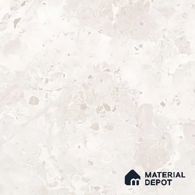 Marble Botticino Wall & Floor Tile TL 06696 Linen Beige 4 ft x 2 ft Glossy Finish Vitrified Tile - 9 mm | 5 Random Designs | Suitable For Living Room, Bedroom, Dining