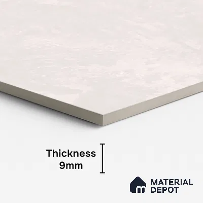 Grey Stone Floor & Wall Tile TL 06703 D Gravier Frost Crystal 2 ft x 4 ft Vitrified Carving Matte Finish - 9 mm | 4 Random Design | Suitable for Living Room, Bedroom, Bathroom