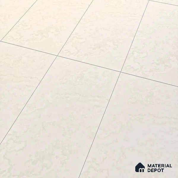 Marble Crema Marfil Wall & Floor Tile TL 06705 Ivory Beige 4 ft x 2 ft Matte Finish Vitrified Tile - 9 mm | 4 Random Designs | Suitable For Living Room, Bedroom, Kitchen