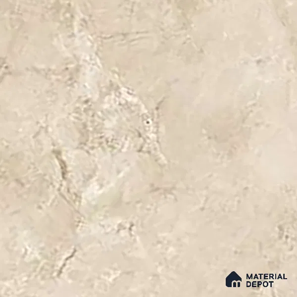 Marble Crema Marfil Wall & Floor Tile TL 06710 Sand Beige 4 ft x 2 ft Glossy Finish Vitrified Tile - 9 mm | 5 Random Designs | Suitable For Living Room, Bedroom, Dining