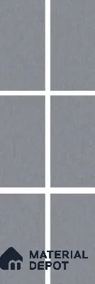 Cement Wall & Floor Tile TL 06715 B Grey 4 ft x 2 ft Matte Finish Vitrified Tile - 9 mm | 6 Random Designs | Suitable For Living Room, Bedroom, Kitchen