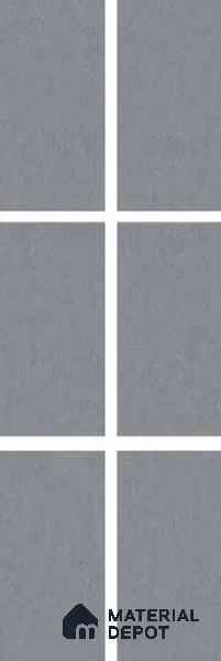 Cement Wall & Floor Tile TL 06715 B Grey 4 ft x 2 ft Matte Finish Vitrified Tile - 9 mm | 6 Random Designs | Suitable For Living Room, Bedroom, Kitchen