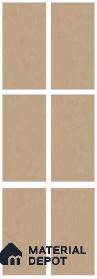Cement Crema Marfil Wall & Floor Tile TL 06715 E Camel Beige 4 ft x 2 ft Matte Finish Vitrified Tile - 9 mm | 6 Random Designs | Suitable For Living Room, Bedroom, Kitchen