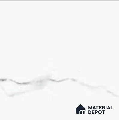 White Marble Floor Tile TL 06719 E Lustra 3016 F 1 ft x 1 ft Ceramic Carving Matte Finish - 9 mm |  | Suitable for Living Room, Bedroom, Bathroom