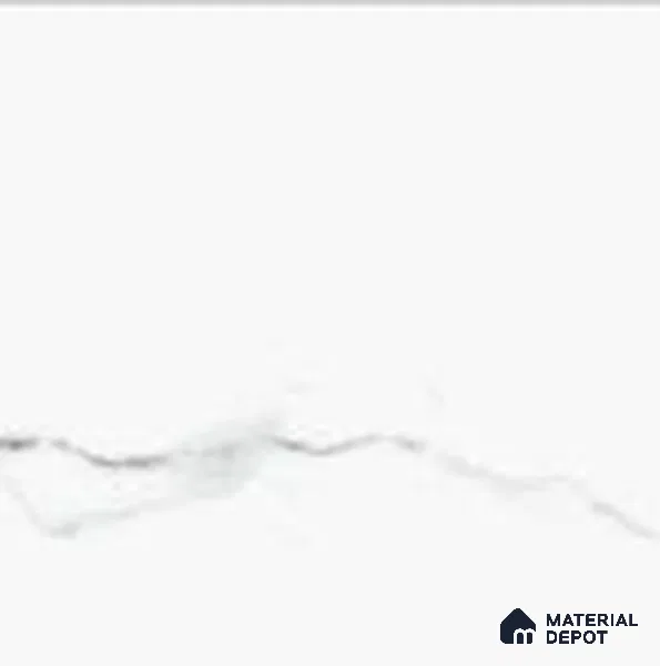 White Marble Floor Tile TL 06719 E Lustra 3016 F 1 ft x 1 ft Ceramic Carving Matte Finish - 9 mm |  | Suitable for Living Room, Bedroom, Bathroom